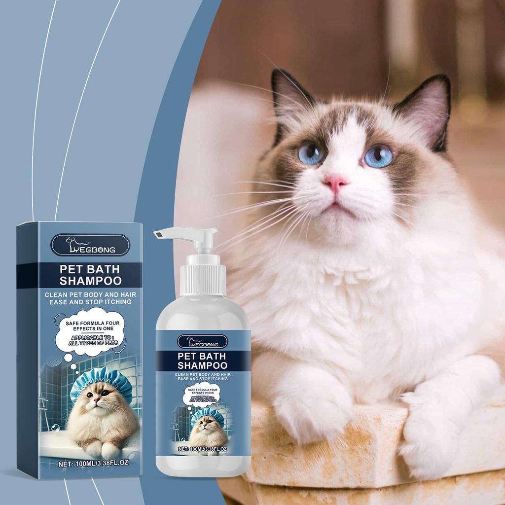 YEGBONG Pet Шампунь для кошек и собак Clean Bath Увлажняющий Питательный Гель для тела Мягкий Шампунь