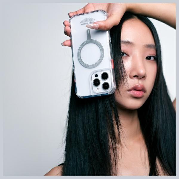 Skinarma Case Saido Iphone 16 6.1       Magnetic Charging Transparent/Clear