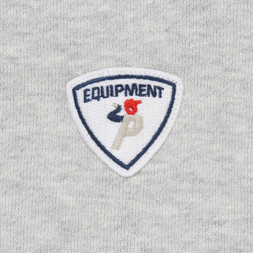 Palace Tora Tora Crew Серый меланж Унисекс Топы P28CS061