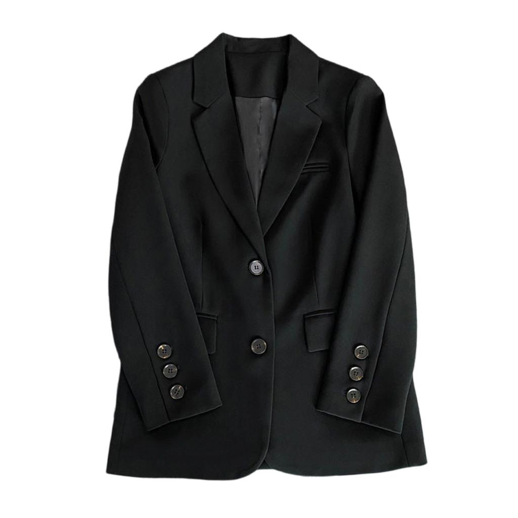 Женские модные жакеты с длинным рукавом на одной пуговице, элегантные женские блейзеры в деловом повседневном стиле