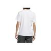 Adidas Originals Championship Striped Logo Print Star Embroidery Round Neck Short Sleeve T-Shirt Men Tops White EC7351