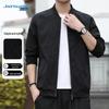 Jeanswest Men's Casual Baseball Collar Jacket