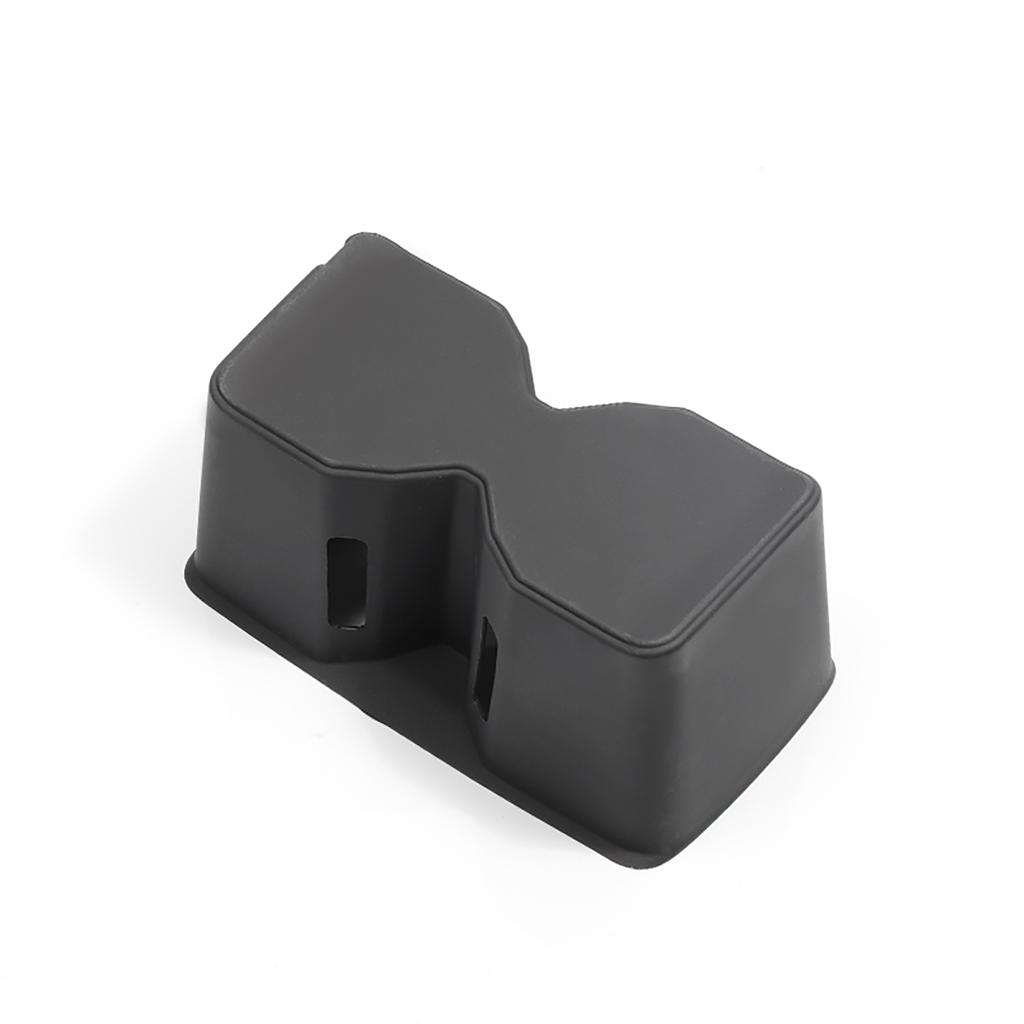 Для Hyundai Santa Fe 2024 2025 Подстаканник Ящик для хранения Силиконовый амортизирующий поднос для чашек Организация Автоаксессуары