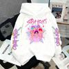 Korean K-Pop Demon Hunters Hoodie Girls Fashion Hip Hop Pullover Coats Top UNISEX Children Winter Warm Thicken Hooded Sweatshirt