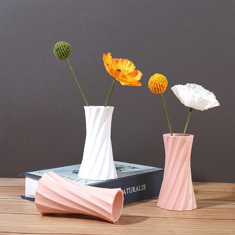 Durable Handcrafted Flower Pot Break-resistant Potted Container Ornaments  Living Room