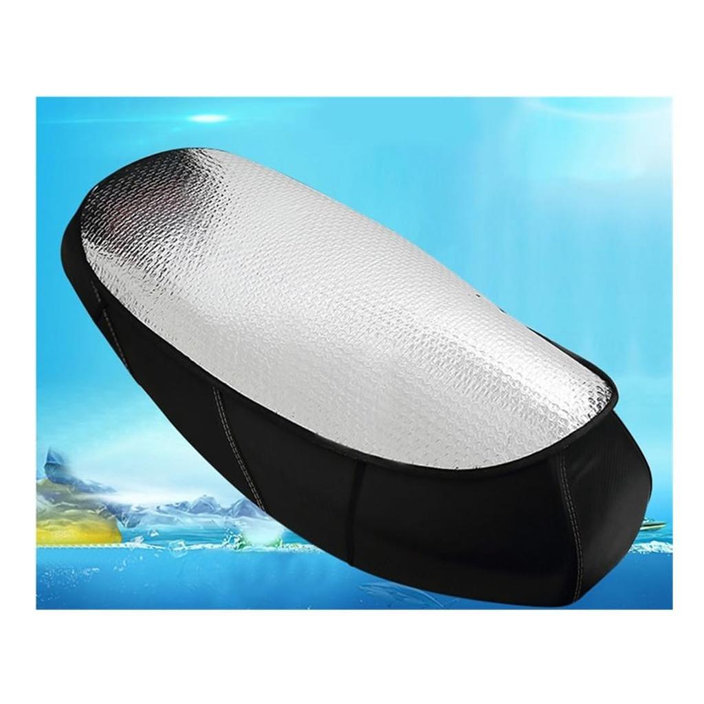 Подушка сиденья - Чехол сиденья Мотоцикл Защитный чехол подушки сиденья с теплоизоляцией от солнца