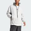 Adidas Myshelter Светоотражающий Rain.Rdy Повседневная куртка с капюшоном с принтом Мужская верхняя одежда Светло-серый IR6139
