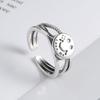 Style Smiling Face Goodluck Ring Female Ins Fashion Versatile Index Finger Open Ring Ring Trend