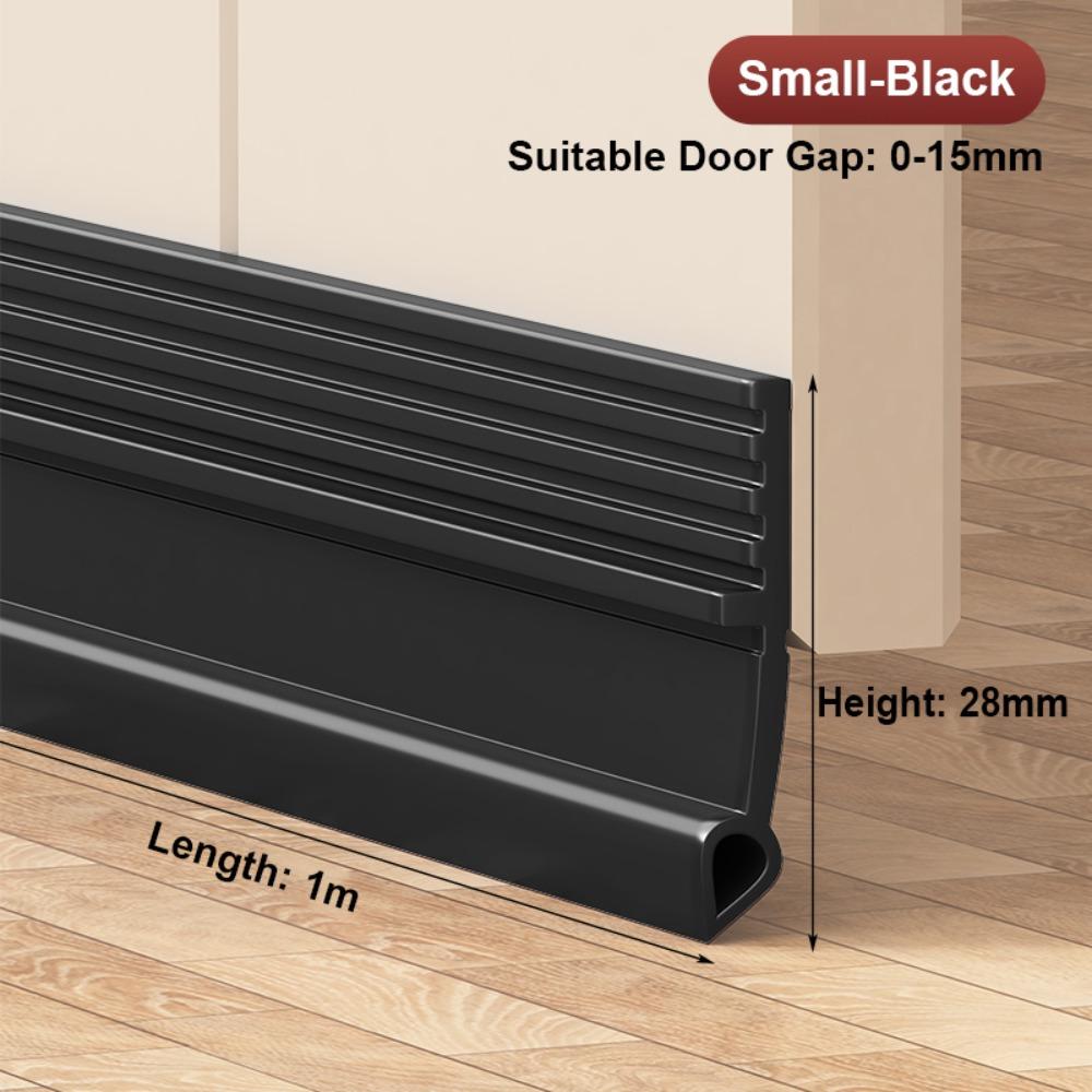 Self-adhesive Door Draft Stopper Insect Prevention Blocker Door Bottom Sealing Strip  Living Room