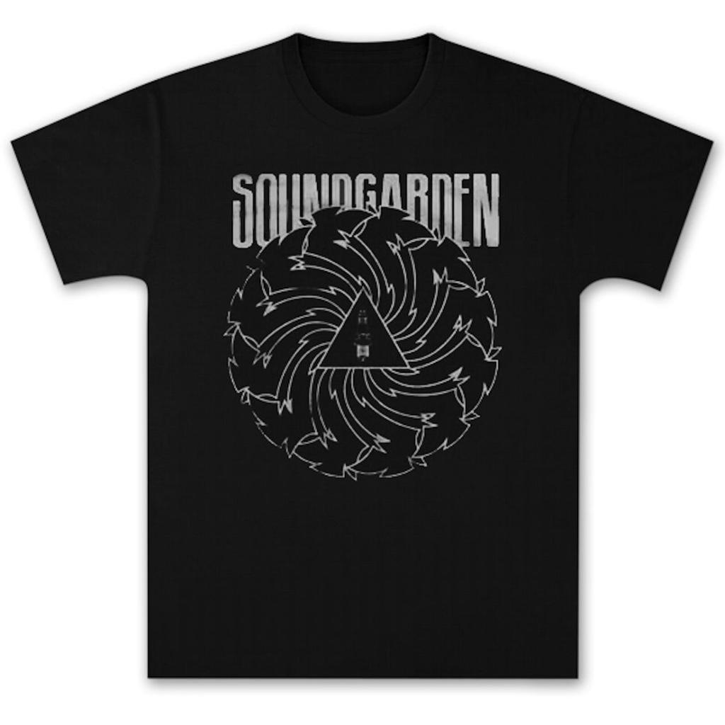 Soundgarden Voice Garden Punk Band American Retro Oversize High Street Cotton Mens and Womens Short Sleeve Tshirt