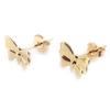 Les Trésors De Lily [J8639] - Позолоченные серьги «Бабочки» - 7x10 мм