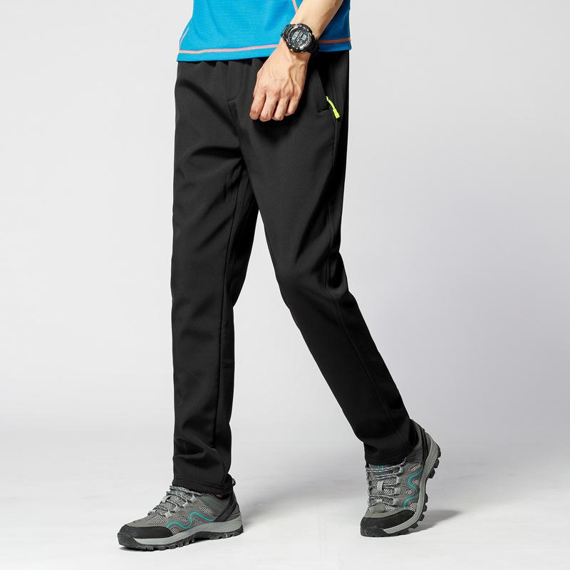 Мужские и женские водонепроницаемые ветрозащитные спортивные брюки для катания на лыжах, альпинизма, зимние теплые утепленные брюки из мягкого флиса большого размера