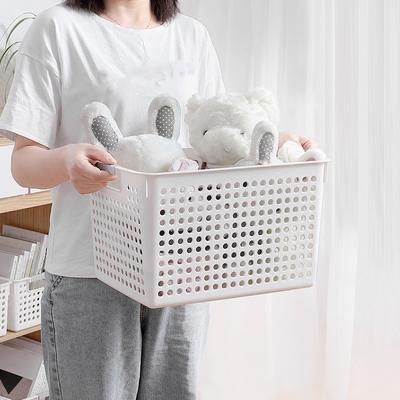 2 шт. Коробка для хранения мелочей, Корзина для хранения игрушек, Бытовая пластиковая коробка для хранения, Шкаф для кухни, Настольная коробка для хранения