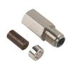 M18X1.5 Oxygen O2 Sensor Spacer Adapter Universal Stainless Steel Extension Filter Cel Mini Catalyst Check Engine Light
