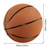 Indoor Silent Basketball Sports Bouncy Balls High Density Microfiber Material Children Adults Ball Training Complimentary