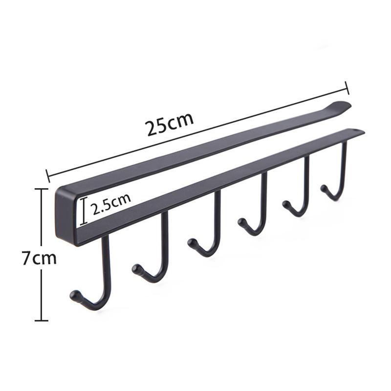 Утюг, 6 крючков, полка для хранения, шкаф, металлический шкаф под полками, вешалка для кружки и чашки, органайзер для ванной комнаты и кухни, подвесной держатель для стойки