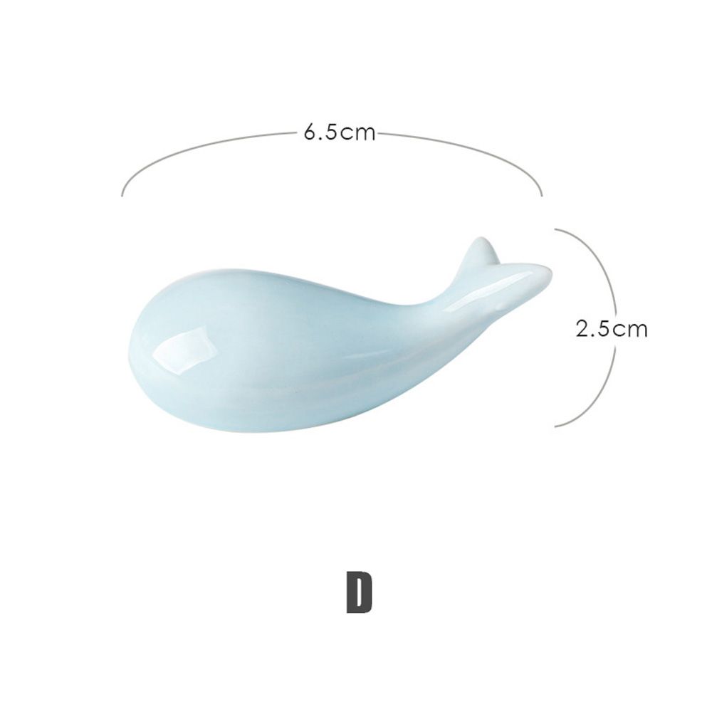 Кит Форма Кухня Керамика Домашнее Украшение Посуда Подставка для Палочек для Еды Подставка для Ложек Подставка для Палочек для Еды