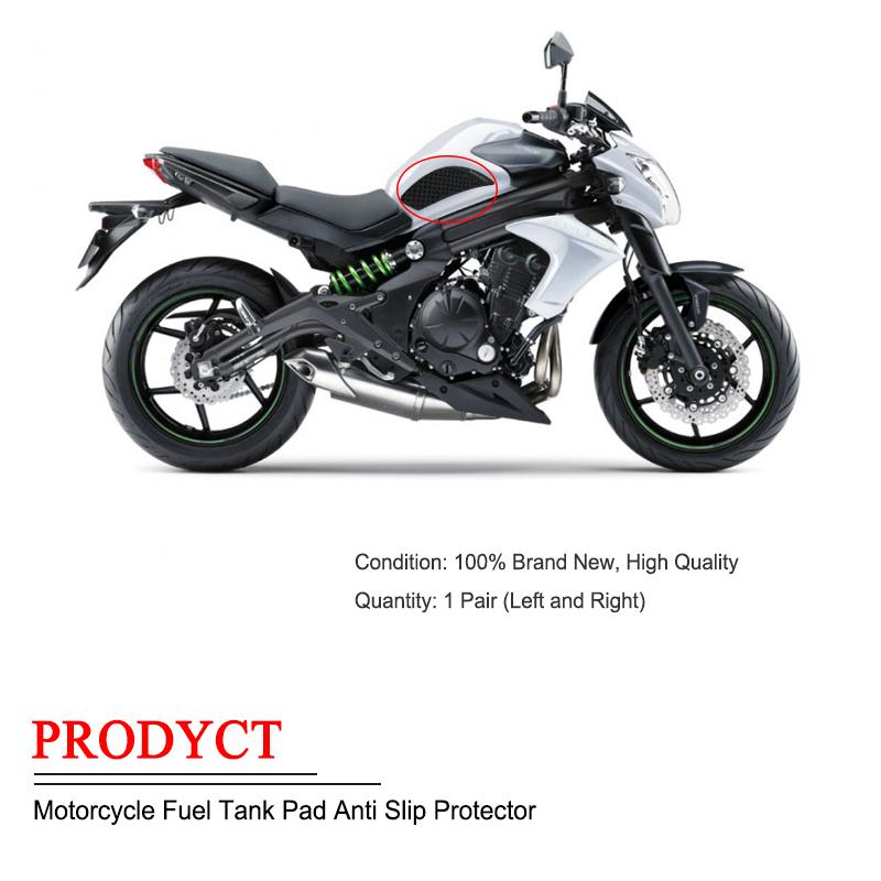 Sticker Anti Slip Fuel Tank Pad Side Gas Knee Grip Fit For Kawasaki ER6N ER-6N ER 6N 2006-2015 2011 2012 2013 2014