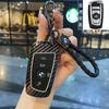 Carbon Fiber Car Key Case LED Display For BMW 5 7 Series G11 G12 G30 G31 G32 i8 I12 I15 G01 X3 G02 X4 G05 X5 G07 X7