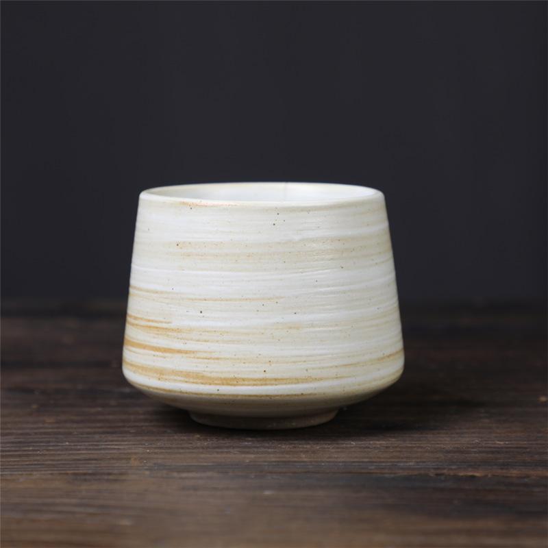 Kiln Cup Retro Teacup Ceramic Personal Cup Coarse Pottery Teacup Creative Ceramic Cup Espresso Cup