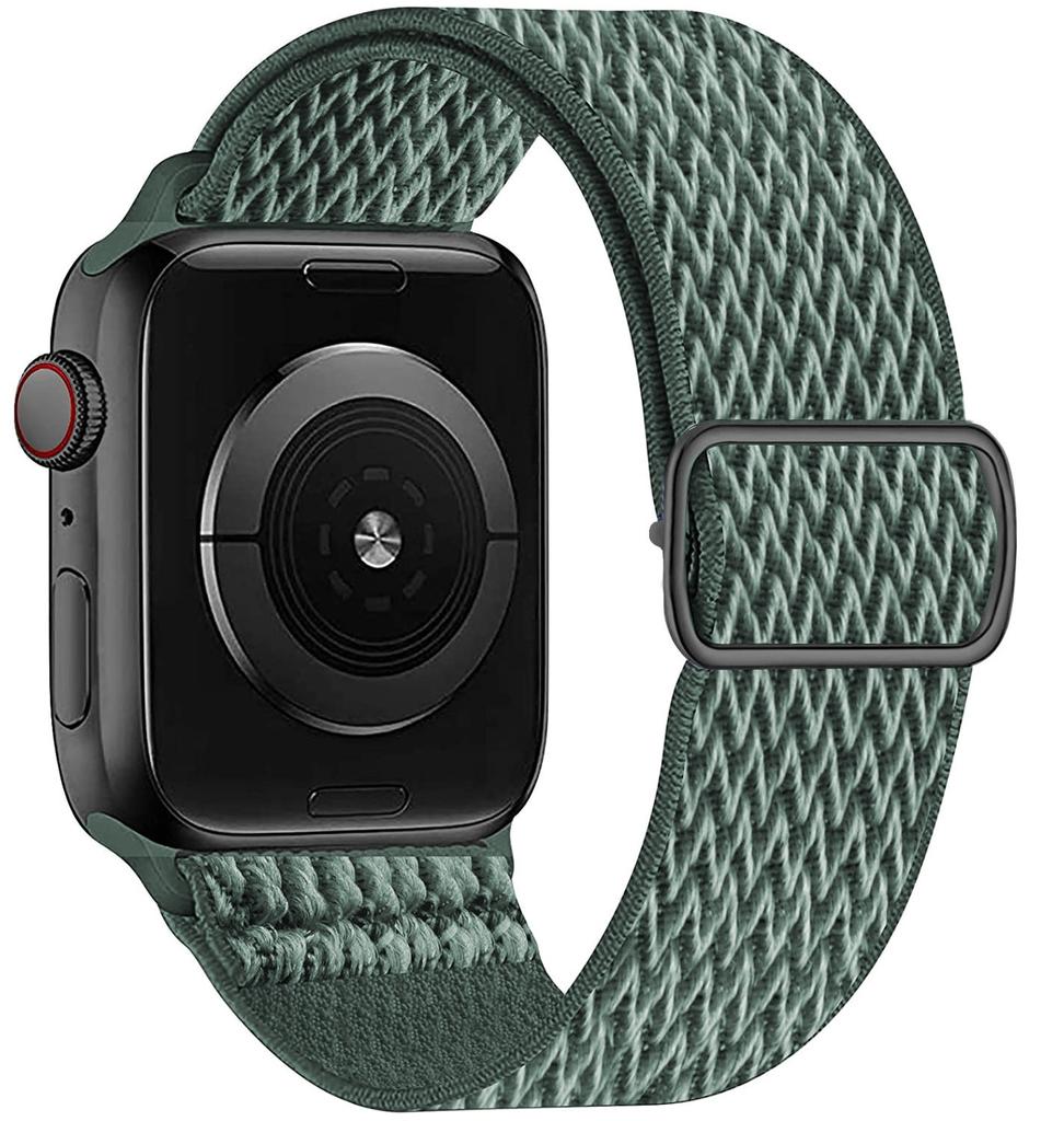 Эластичная петля Solo Loop, совместимая с ремешками Apple Watch 44 мм, 42 мм, 40 мм, 38 мм, регулируемый эластичный спортивный нейлоновый ремешок для серии iWatch