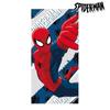Beach Towel - Spiderman - 70 X 140 Cm - 100% Cotton - Washable - Rectangular