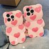 Cartoon Bear Shell Frosted Anti-fall Protective Cover Anti-fingerprint Powder Love Female Cartoon Cute Mobile Phone Case