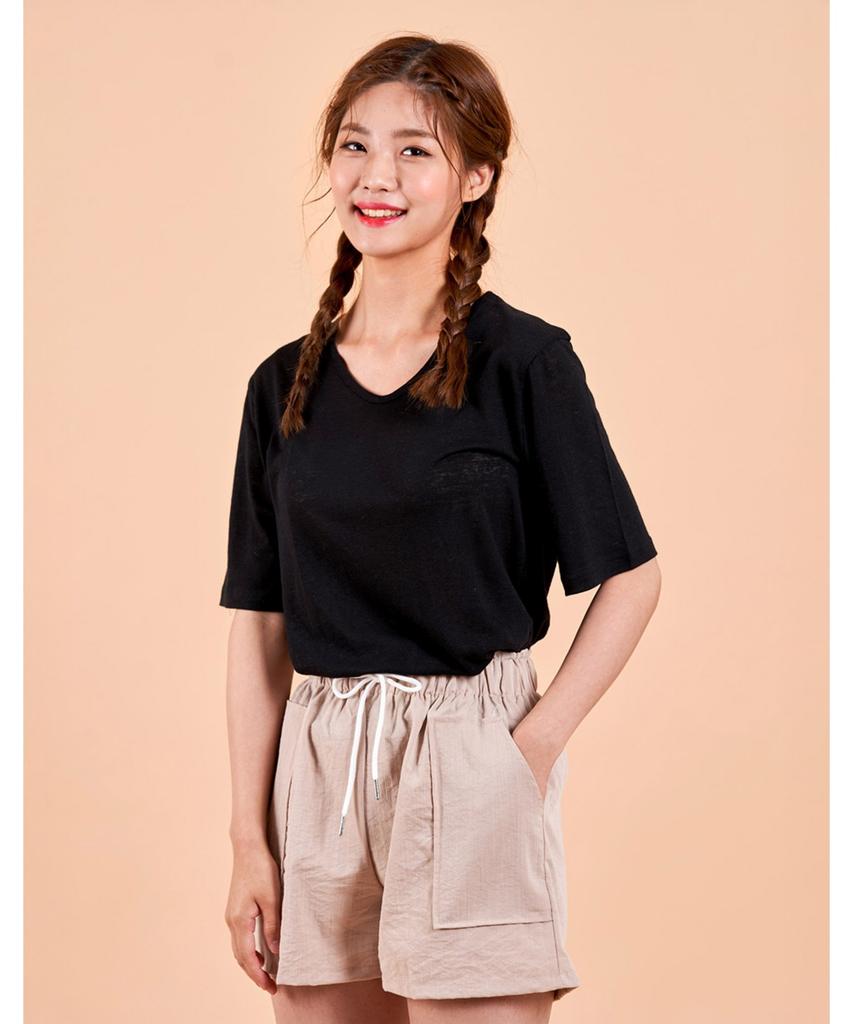 VANAKE Linen T-Shirt_Oa95Tsm116Z