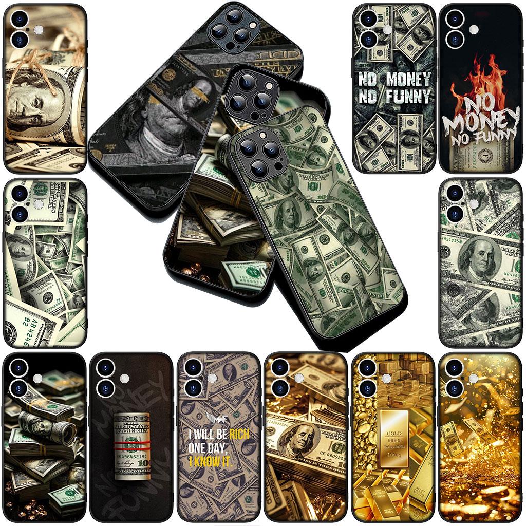 Money 100 D-Dollars Silicone Phone Cover for Xiaomi Poco C75 C65 C71 C85 X7 X6 M7 F7 F8 Ultra F6 Pro Soft Case