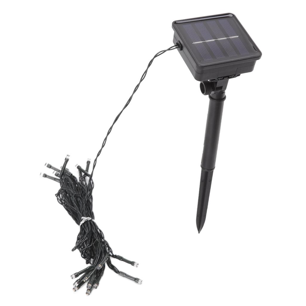Solar String Light 20 LED IP65 Waterproof 2 Modes Automatic Outdoor Lamp String for Patio Garden 16.