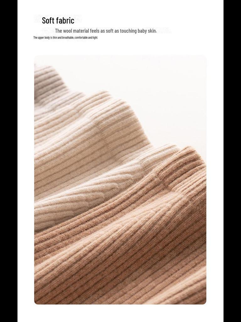 Женская шерстяная трикотажная юбка средней длины с высокой талией — большой размер, толстая резинка, зимняя модель без разреза.