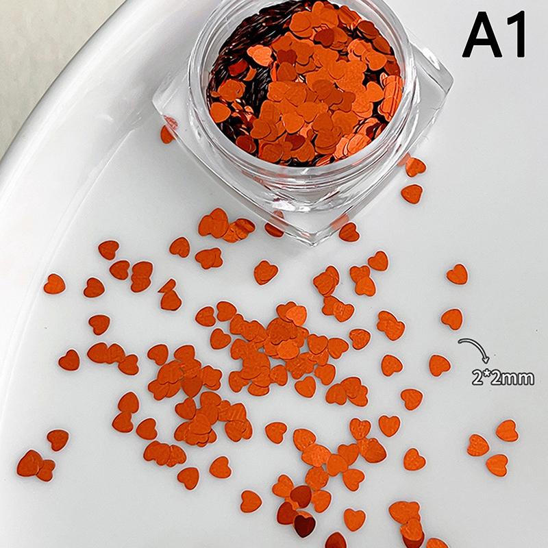 Holographic Laser Star Love Sequins Nail Glitter Gold Silver Sequin Mix Size Paillette Diy Design Nail Art Decorations Tool