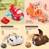Animal Inertia Toy Car With Launching Function For Kids Play And Development