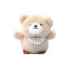 Plush Toy Panda With Pp Cotton Filling Keychain For Kids Room Accessory Gift