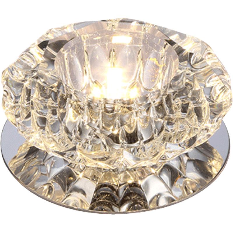 Встроенный точечный светильник 5-7,5-8, мужской небесный фонарь с разделенным отверстием, 3 Вт, прожектор для прохода, коридор, фоновый светильник для мебели