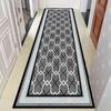 European Long Corridor Carpet Runner Home Hotel Hallway Decor Strip Rug Washable Villa Stairway Floor Mats Home Decoration