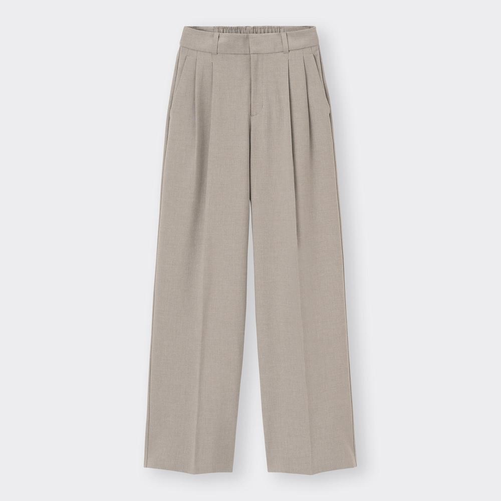 GU by Uniqlo Tuck Wide Pants+ec  Length 80.0cm 