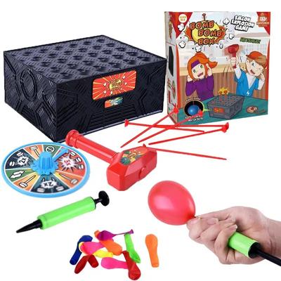 Fun Hammer Balloon Blast Box игра для детей, отличные креативные Spin Masters, антистресс, сумасшедшая вечеринка, розыгрыш, забавные развивающие игрушки