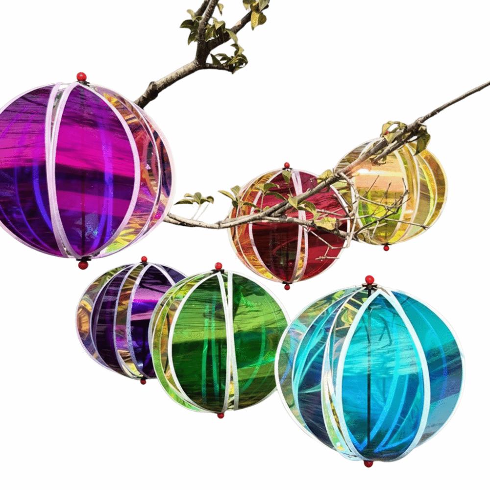 Transparent Material Windmill Decoration Plastic Material Hot Air Balloon Lantern Spring Festival