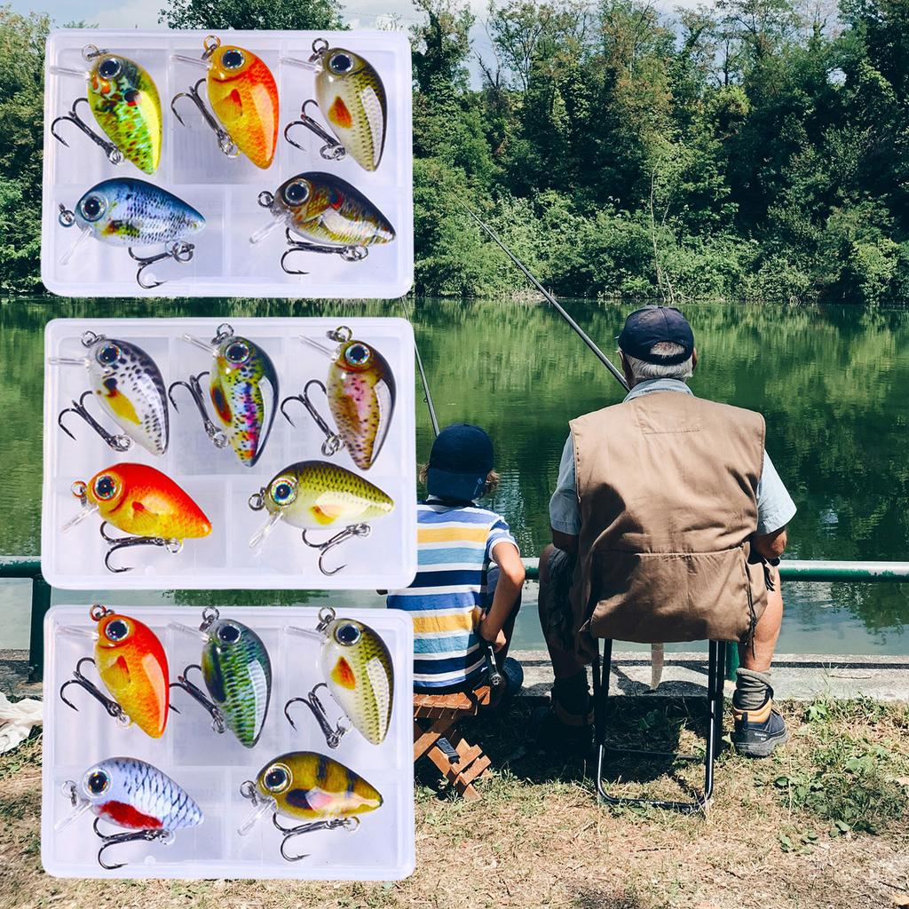 5 шт. приманки для ловли мелкой рыбы и окуня, искусственные приманки, воблер для ловли верховой рыбы, искусственные приманки, воблер для ловли верховой рыбы