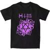 Футболка Him Band Ville Valo Heartagram Love Metal Летняя уличная одежда Футболки Трендовая футболка для женщин Футболки с коротким рукавом