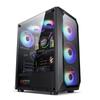 Night Hunter 5 Gaming Computer Case - Water-Cooled, Dustproof for Home or Internet Cafe Use