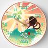 14-Inch 35Cm Beauty Salon Clock Health Club Wall Atmospheric Clock Decoration Simple Clock