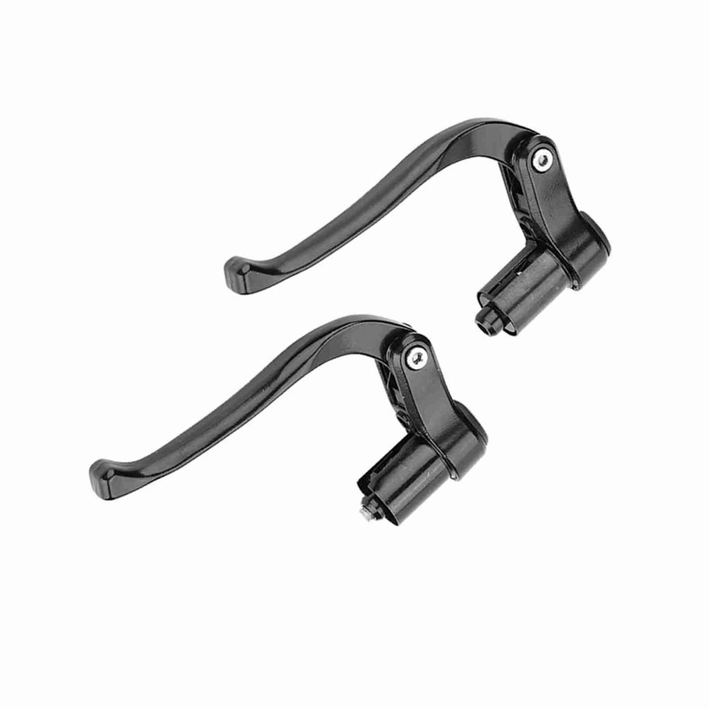 Уровень тормоза Фиксированная передача Складной велосипед Руль Велосипедный аксессуар (черный)