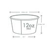 Bella Pot Dessert Container 500 , Diameter 96 50 Pcs