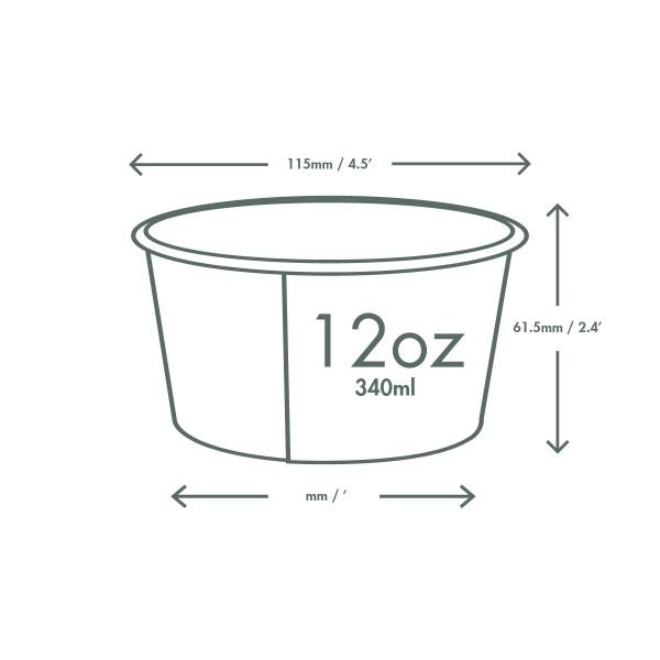 Bella Pot Dessert Container 500 , Diameter 96 50 Pcs