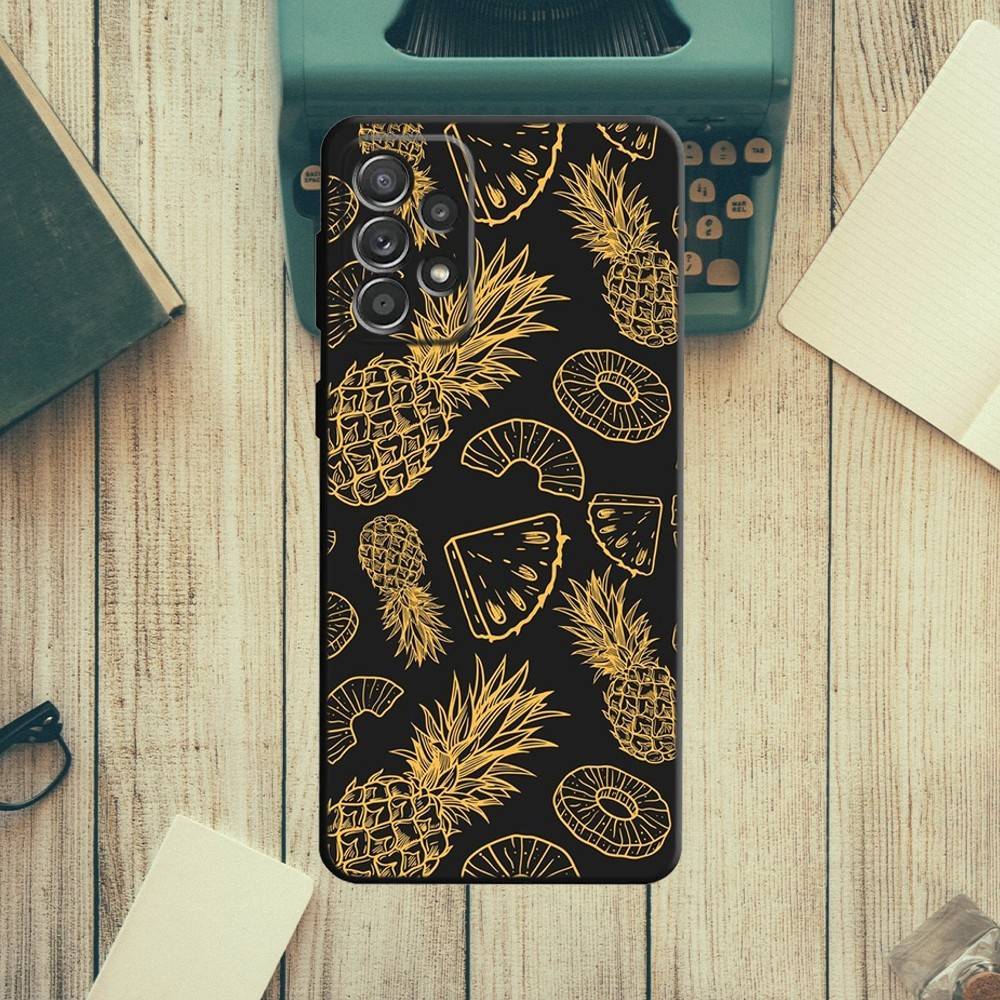Fruit Pineapple Phone Case For Samsung S21,S22 Ultra,S20,S30 plus,S22 plus,S23,S30 ultra 5G Silicone Cover