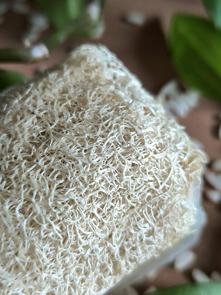 Escabel Натуральное рисовое мыло с тыквенными волокнами 120 гр.