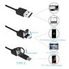1/2/5m Micro USB Endoscope Inspection Camera Type-C Waterproof for Android Phone