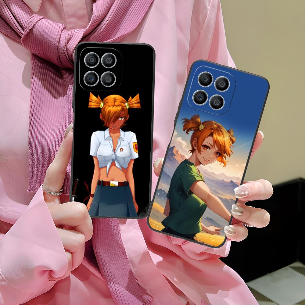 Вечное Лето Алиса Матовый Чехол для Мобильного Телефона для Honor 90 80 70 60 50 30 20 10 9 8 7 Pro S SE Lite 5G Печатный Чехол